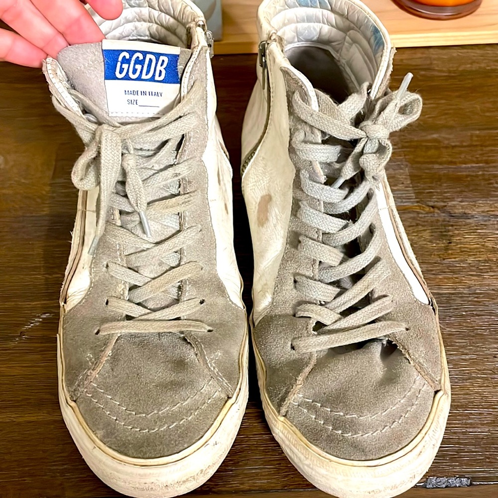 Golden goose slide sneakers size 38 or 8
